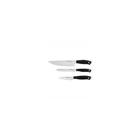 Cuchillos de acero inoxidable Zwilling J.A. Henckels International® Forged Elite™ para principiantes, Set de 3 pzas.