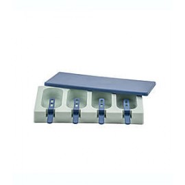 Moldes de plástico para hacer paletas Simply Essential™ color azul marino/menta