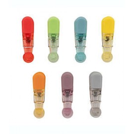 Clips delgados para bolsas Simply Essential™, 7 piezas