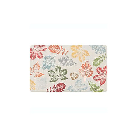 Tapete de cocina de PVC Natco™ Hello Pumpkin color gris