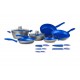 Batería Flavorstone® Family Set color azul, 13 piezas