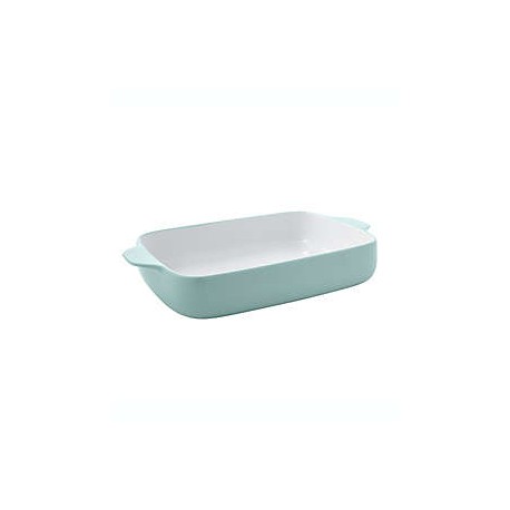 Refractario rectangular de cerámica KitchenAid® de 4.25 L color verde agua