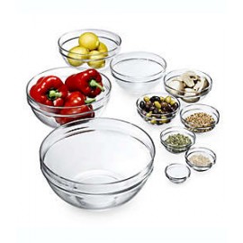 Set de tazones de vidrio Our Table™, 10 piezas