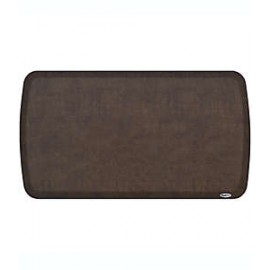 Tapete de cocina de poliuretano GelPro® de 50.8 x 91.44 cm color café