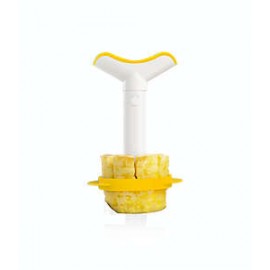 Descorazonador de piña Vacu Vin™ color amarillo