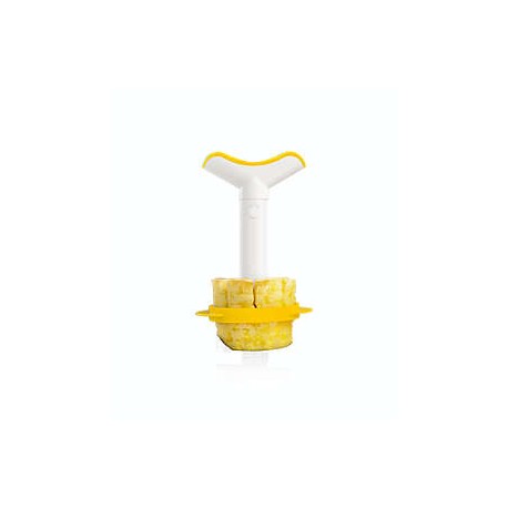 Descorazonador de piña Vacu Vin™ color amarillo