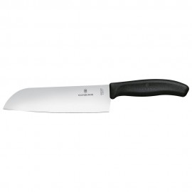 Cuchillo santoku de acero inoxidable Victorinox® color negro