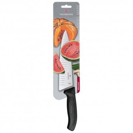Cuchillo para trinchar de acero inoxidable Victorinox® color negro