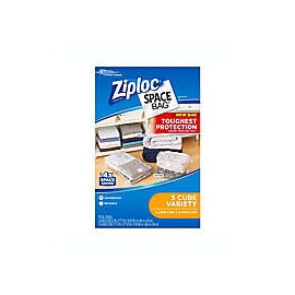 Bolsas para almacenamiento de polietileno Space Bag® Ziploc®, Set de 5