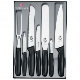 Set de cuchillos profesionales de acero inoxidable Victorinox®, 7 piezas