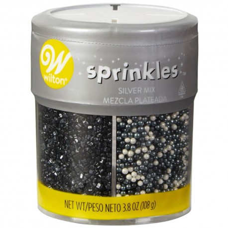 Confite de azúcar Wilton® color blanco/negro de 107.72 g