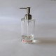 Dispensador de jabón de acrílico Namaro Design® transparente