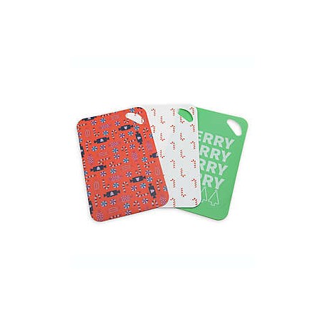 Set de tablas para picar de plástico H for Happy™ navideñas