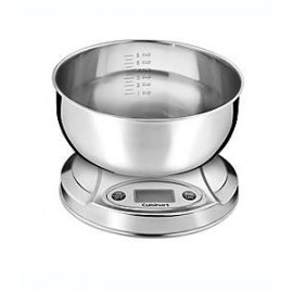 Báscula digital de acero inoxidable Cuisinart® PrecisionChef™