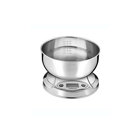 Báscula digital de acero inoxidable Cuisinart® PrecisionChef™