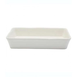 Refractario de loza Bee & Willow™ Bristol color blanco coco, 2.83 L