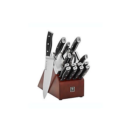 Cuchillos autoafilantes de acero inoxidable J.A. Henckels International Forged Accent,16 piezas