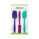 Set de mini espátulas de silicón Cuisinart® 3 piezas