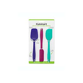 Set de mini espátulas de silicón Cuisinart® 3 piezas