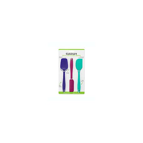 Set de mini espátulas de silicón Cuisinart® 3 piezas