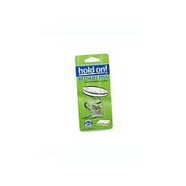 Sujetadores para rodapié de MDF hold on, Set de 12