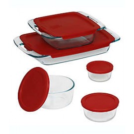 Refractarios de vidrio Pyrex®, Set de 10 pzas