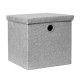 Caja chica de poliéster Klau CasaMia® color gris