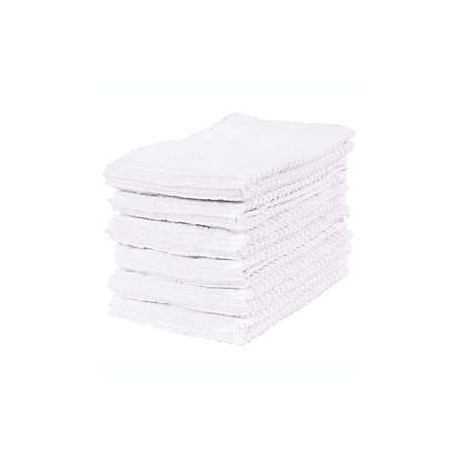Toallas de cocina de algodón Simply Essential Bar Mop color blanco
