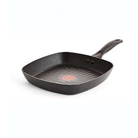 Parrilla cuadrada antiadherente de aluminio T-fal® Pure Cook de 26.03 cm