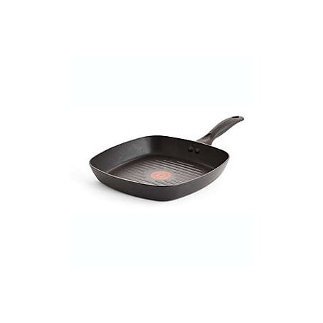 Parrilla cuadrada antiadherente de aluminio T-fal® Pure Cook de 26.03 cm