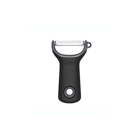 Pelador en Y de acero inoxidable OXO Good Grips® color gris