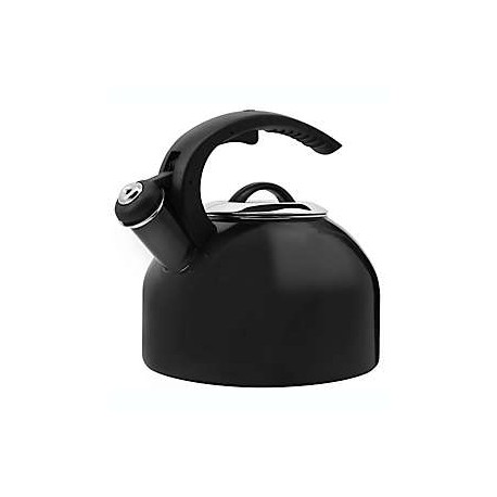 Tetera de acero inoxidable Our Table™ color negro