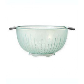 Colador de polipropileno OXO Good Grips® color gris/verde