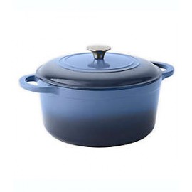 Horno holandés Our Table™ de 5.67 L color azul mezclilla