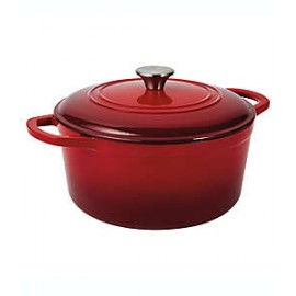 Horno holandés Our Table™ de 5.67 L color rojo
