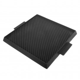 Plancha grill reversible de aluminio Cocinart color negro