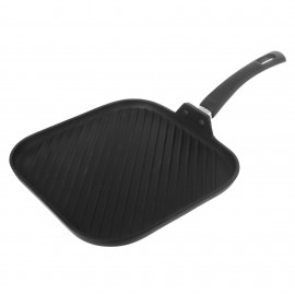 Sartén grill de aluminio Cocinart color negro