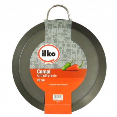 Comal redondo de acero antiadherente ILKO®