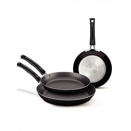 Set de sartenes antiadherentes Tramontina™ color negro