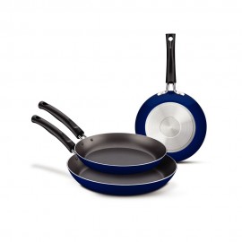 Set de sartenes antiadherentes Tramontina™ color azul
