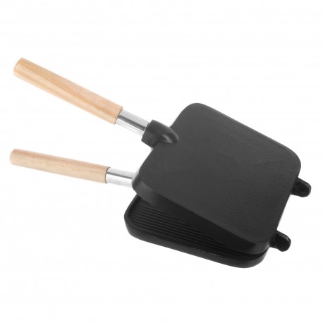 Mini sartén grill de aluminio Cocinart color negro