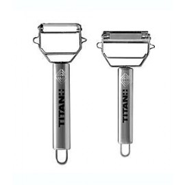 Pelador y cortador de acero inoxidable Titan Peeler™ en juliana