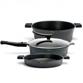 Set de sartenes de aluminio Flavorcast™ Gourmet, 7 piezas