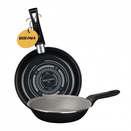 Set de sartenes de aluminio Vasconia® de 20 cm y 24 cm, 2 piezas