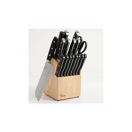 Juego de cuchillos Our Table™ con triple remache y base, 18 piezas