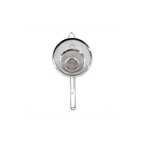 Coladores de malla de acero inoxidable Simply Essential™ con mangos largos