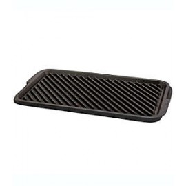 Parrilla/plancha reversible Our Table™ para dos hornillas