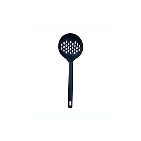 Cuchara colador de nylon Simply Essential™ color negro