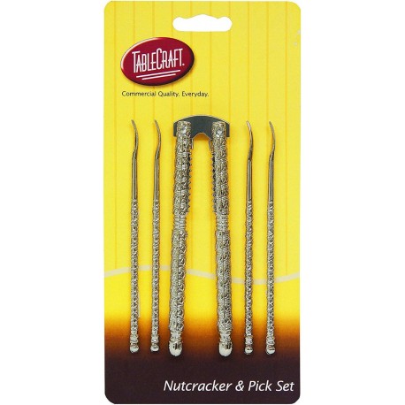 Set de cascanueces de zinc, Set de 5 pzas