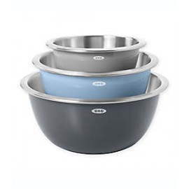 Set de tazones para mezclar de acero inoxidable OXO Good Grips®
